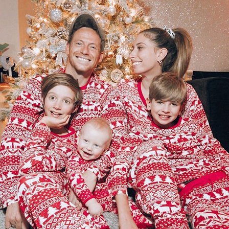 Julpyjamasset Familjematchande kläder Sovkläder