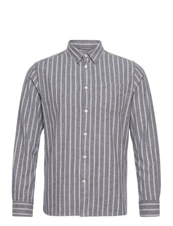 Larch Casual Fit Striped Heavy Flan Patterned Knowledge Cotton Apparel