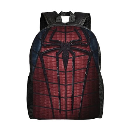 Spider-Man reppu, aikuisten lasten yksinkertainen kevyt rento reppu lapsille opiskelijoille, matkareppu kannettavalle tietokoneelle korkeakouluun 