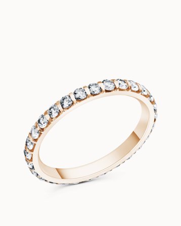 Eternity Ring Jenna 18K Rose Gold - Engagement Rings & Wedding Rings from Vanbruun