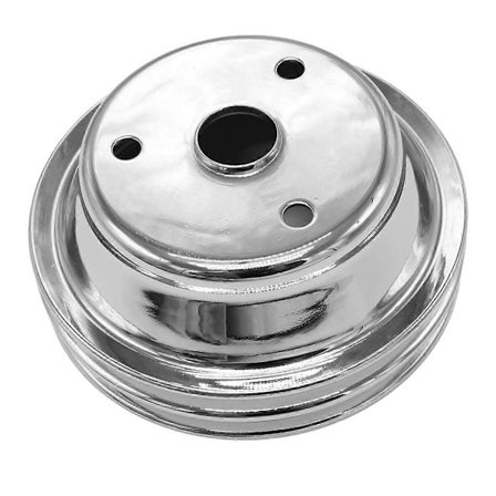 Vevaxelremskiva för bil, dubbelspårig, lång vattenpump för 262 350 400 Biltillbehör