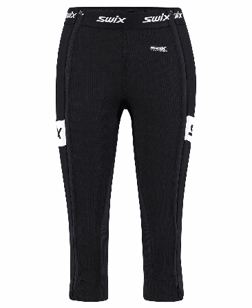 Swix RaceX warm bodyw 3/4 pant W Black