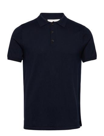 Bs Ramon Regular Fit Polo Shirt Navy Bruun & Stengade