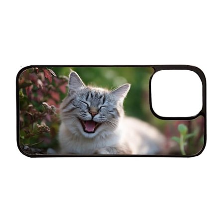 Skrattande Katt iPhone 11 Pro Mobiltelefon Skal