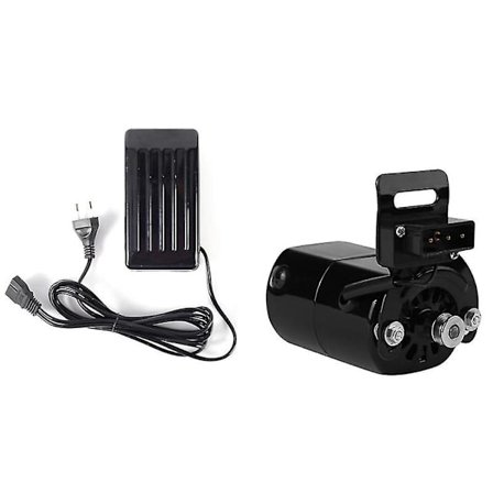 Hem Symaskin Motor Fotpedal 220v 180w 0.9a Old Style elektrisk symaskin Motor + Kontr