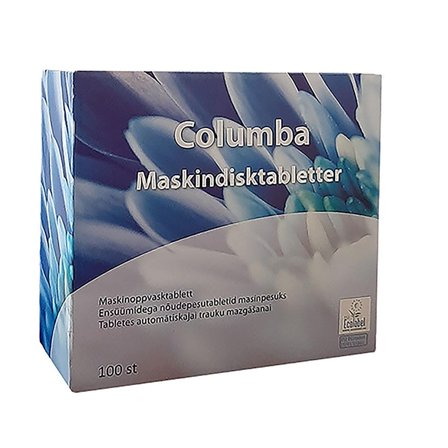 REKAL Maskindisk Columba 100/fp - Lyreco - Städ och hygien - Diskrengöring - Maskindiskmedel