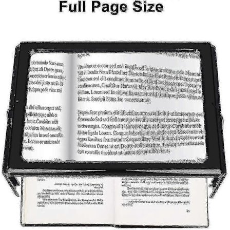 3x Förstoringsglas med Ljus för Tidningsläsning