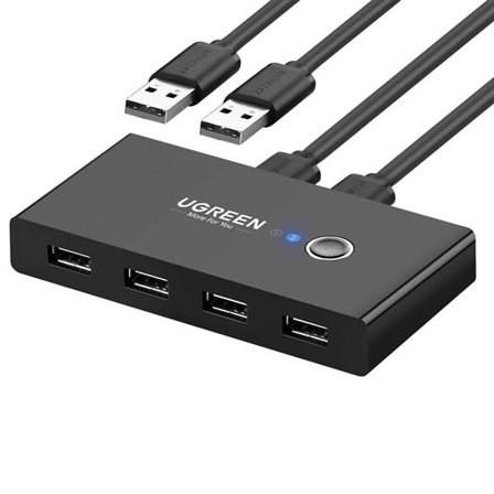 Ugreen US216 USB-kytkin 4 × USB 3.0