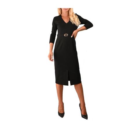 Twinset Dress , Zwart , Dames , Maat: M Casual jurken