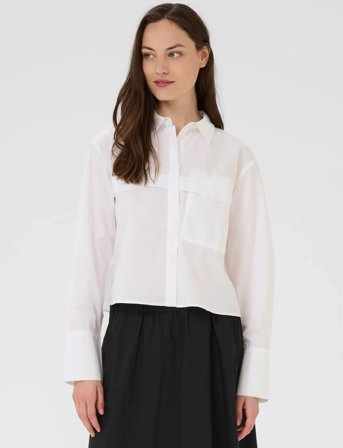 Karen By Simonsen Kbdylan Malle Shirt - White - 36
