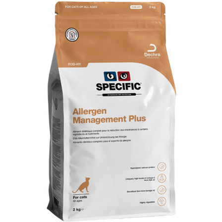 Specific - Katter FOD-HY Allergy Management Plus 2 kg - Katt - Kattefôr & kattemat - Veterinærfôr for katt - ZOO.no