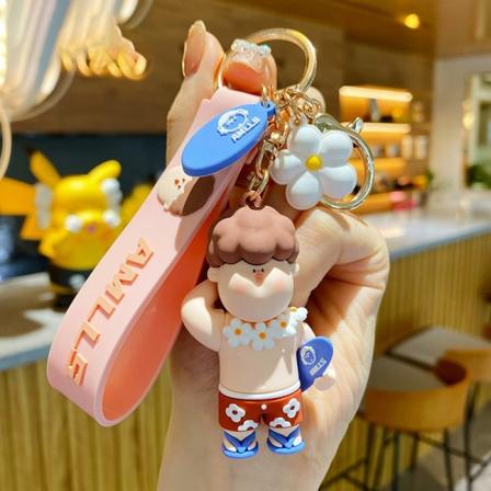 Tegneseriebillede Basketball Tiger jakke nøglering piger drenge nøgle vedhæng 3