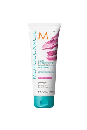 Moroccanoil Color Depositing Mask - Hibiscus 200 ml, Hår, Shampoo & Hårpleje, Hårkur
