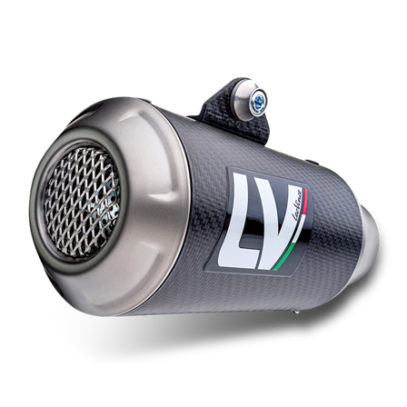 Slip-On LeoVince LV-10 Carbon - Ducati Scrambler Cafe Racer 2017-2020