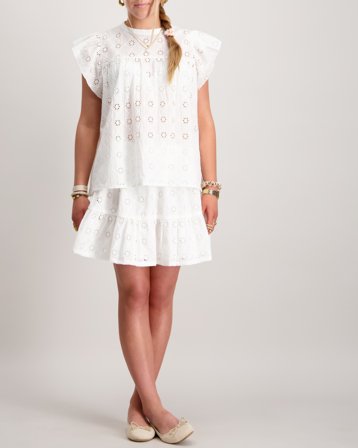 Sofie Schnoor ADRIENNESY SKIRT Weiß Röcke Mädchen - Kids Brand Store