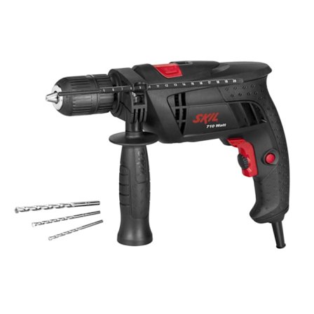 Skil Corded Impact Hammer Drill } 710W | Variable Speed