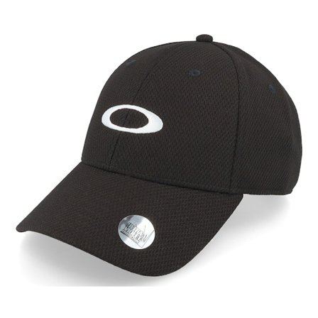 Oakley - Černá adjustable Kšiltovka - Golf Ellipse Black Adjustable @ Hatstore