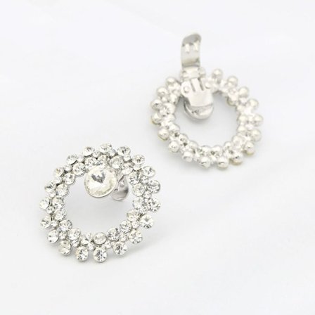 tekojalokivi kenkäklipsi Kiiltävä koristeklipsi 4 4