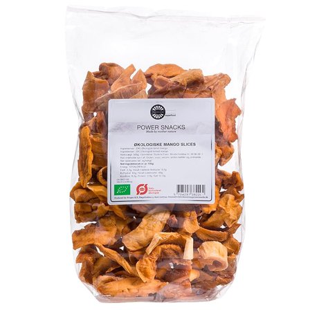 Dannevang Mangoslices Ø 500 g, Helse & Madvarer, Tørret Frugt & Nødder, Tørret Frugt