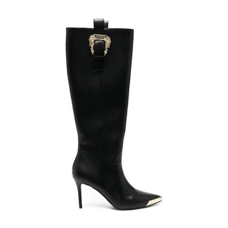 Vetements, Over-knee Boots Zwart, Dames, Maat:37 EU