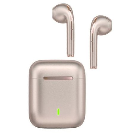 J18 TWS Bluetooth -kuulokkeet vedenpitävät stereomusiikki langaton pelikuuloke [Db] ruusukulta tyyli A