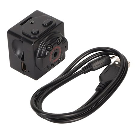 Liten 1080P HD IP Säkerhetskamera med 12MP Foto Mörkerseende Rörelsedetektering för Hemmakontor