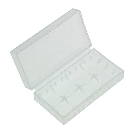 Transportkasse til 18650-batterier