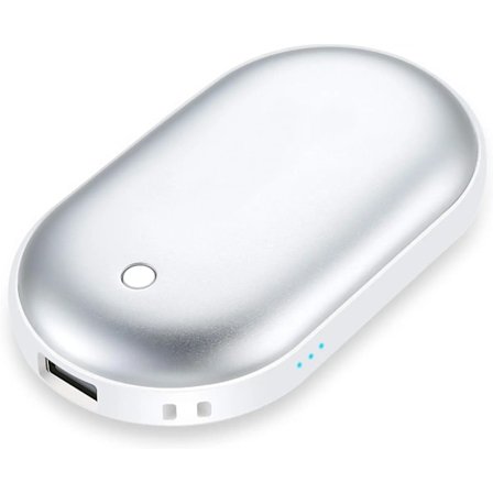 Ladattavat kädenlämmittimet, sähkökädenlämmitin 4000mAh Powerbank Uudelleenkäytettävät kädenlämmittimet, kannettava USB-kädenlämmitinlämmitin