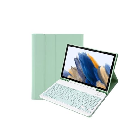 Tangentbordsfodral för Samsung Galaxy Tab S7+/S8+/S7 Fe/T970/T975 Matcha Grön Sziqiqi