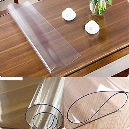 PVC Bordbeskytter Transparent Tilpasset Størrelse 160x90cm