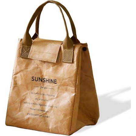 Termisk madtaske, bærbar køletaske, lille sammenklappelig strandkøletaske, multifunktionel bærbar lækagesikker isoleret frokosttaske til