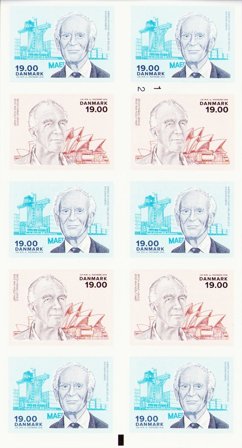 Danmark 2016 - AFA 1852-1853 - Stribe - Postfrisk