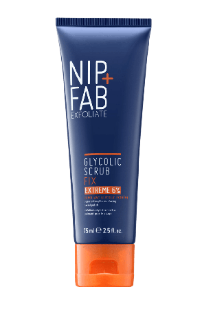 Nip+Fab Glycolic Fix Scrub Extreme Ansiktsmask & peeling Dam 75ML