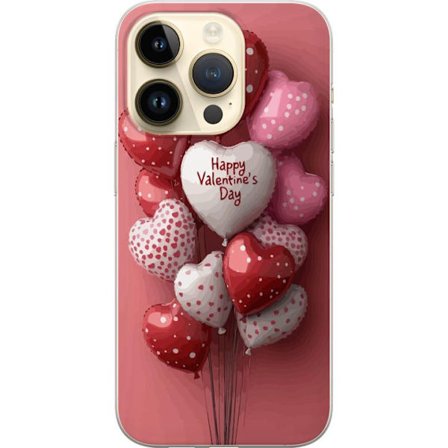 Kompatibelt Mobildeksel til Apple Apple iPhone 15 Pro Valentinsballonger