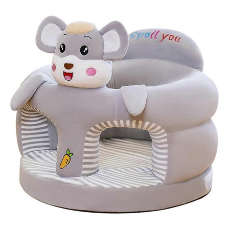 Anti-Fall Baby Lära-Sitta Stol Tecknad Plyschleksak (Eksklusiv Fyllning) Rea LGL B-XF7- B