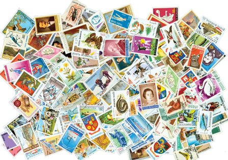 Rumænien - 300 forskellige frimærker