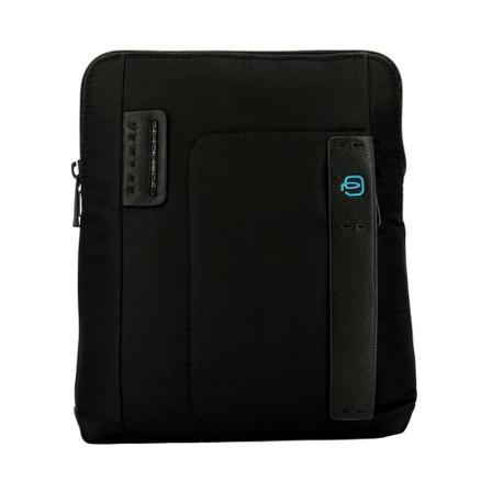 Piquadro Borsello organized with iPad P16 pocket , Zwart , Heren , Maat: ONE Size Schoudertassen