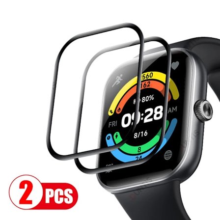 Skärmskydd för Xiaomi Redmi Watch 5 3D Böjd Skärmskydd Redmi Watch5 Ultra-HD Full Täckning Skyddstillbehör