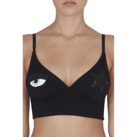 Chiara Ferragni Collection BRA , Zwart , Dames , Maat: L Lingerie Sets
