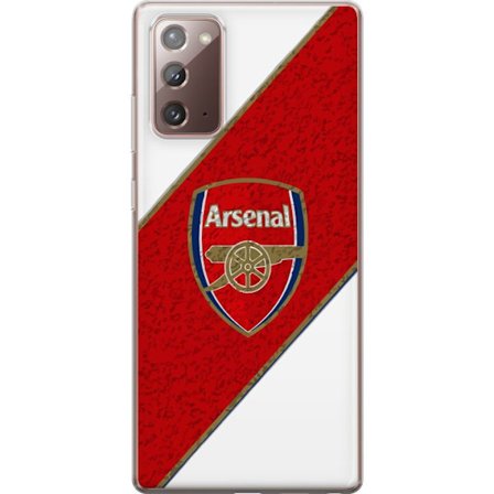 Kompatibelt Mobilskal till Samsung Samsung Galaxy Note20 Moschino Toy teddybjörn med enkel tecknad design, brun björn med vit tröja och tydlig logo