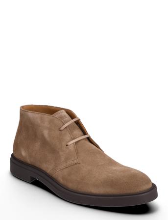 Calev_Desb_Sd Semskede Boots Snøresko Beige BOSS*Betinget Tilbud