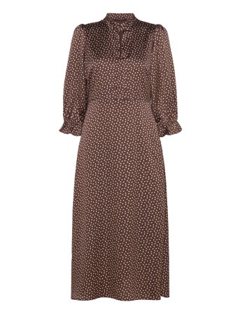 Acaciabbclarena Dress Brown Bruuns Bazaar