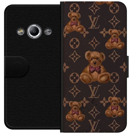 Yhteensopiva Lompakkokotelo Samsung Galaxy Xcover 3 Karhut kuviollinen ylellisyys logo muoti tyyli