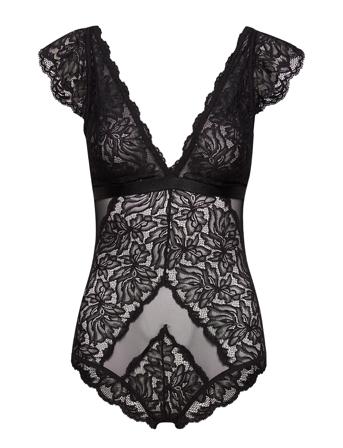 Vickyup Body Bodies Slip Svart Underprotection