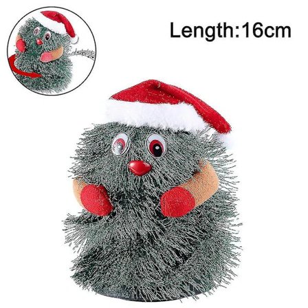 Elektrisk Juletræ der Drejer Rundt, Danser og Synger - Julepynt Legetøj