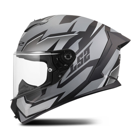 Casco Integrale LS2 FF820 Rapid III Xtrem Nero/Grigio L