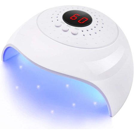 Led UV-nagellampa 54W nageltorkare gelnagelhärdningslampa UV-ljus för gelnaglar polermedel med USB 3 timer automatisk sensor