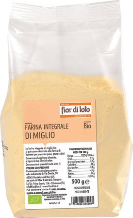 Farina Integrale Di Miglio Biologico 500g