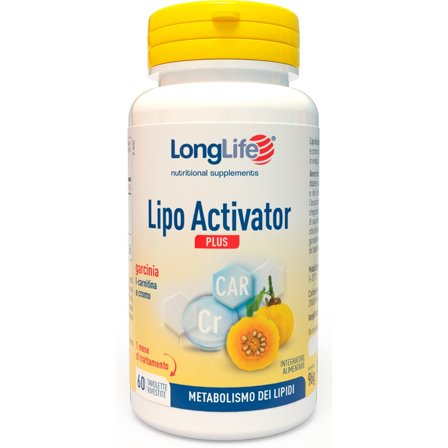 Longlife Lipo Activator Plus 60 Tavolette