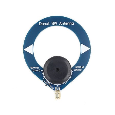 SW Kortbølgeantenne Mini Loop Antenne 4MHz-24MHz Liten Loop Antenne For HFDY Malahiteam DSP1 DSP2